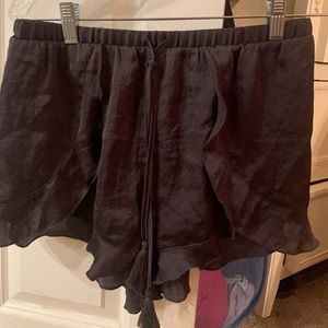 Free People Intimate Silk Shorts - Size Small